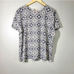 CROFT & BARROW SHORT SLEEVE T-SHIRT 3X